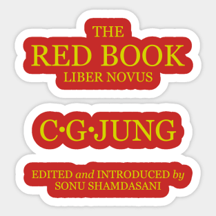 Carl Jung - The Red Book - Liber Novus Sticker